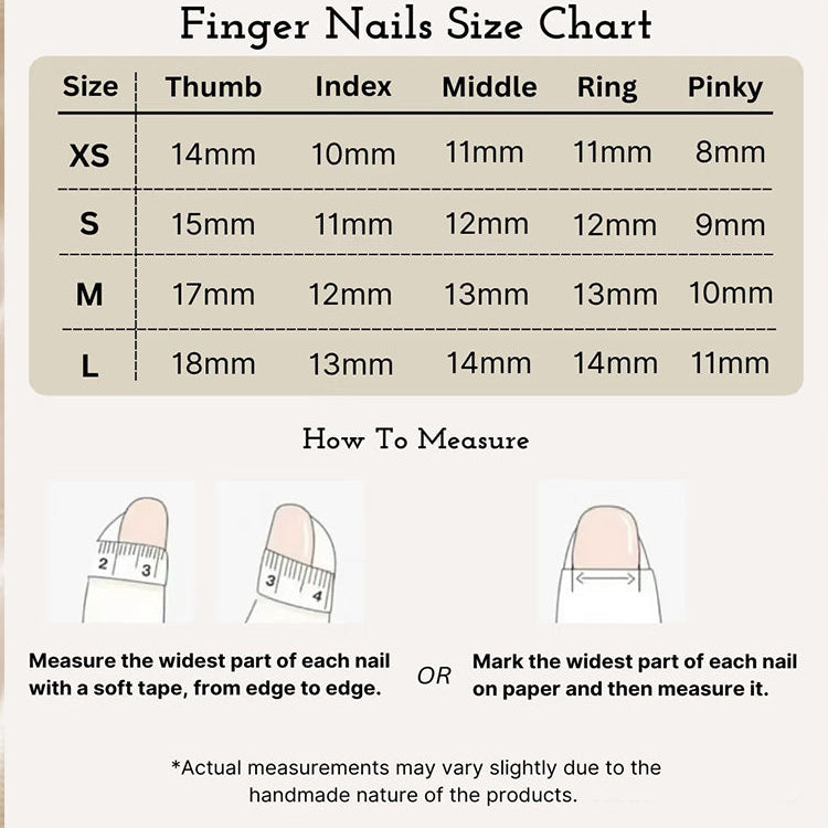 Golden Cherry-Magic Nails handmade acrylic Short duck nail shape press on nails